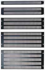 VENT PANELS are intended to be used between heat generating equipment items to assist air flow.