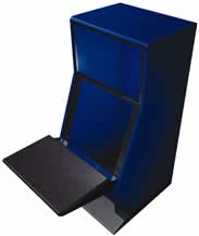 PROFILE C Console offers 12RU useable space above and below the desk, with a further 8RU (355mm) in the top section.  Available in 19", 21" and 650mm wide formats.
